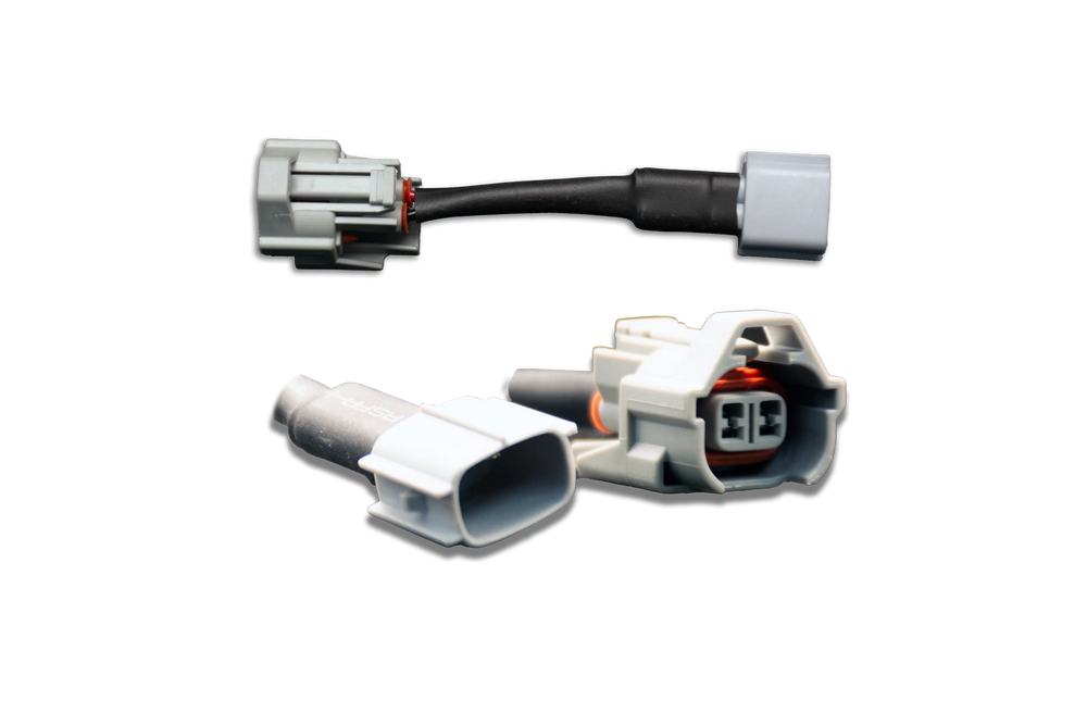 Fuel Injector Clinic Set of 6 Denso (female) to Toyota (male) injector plug adaptors