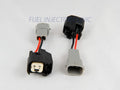 Fuel Injector Clinic Set of 6 US Car/EV6 (female) to Toyota (male) injector plug adaptors