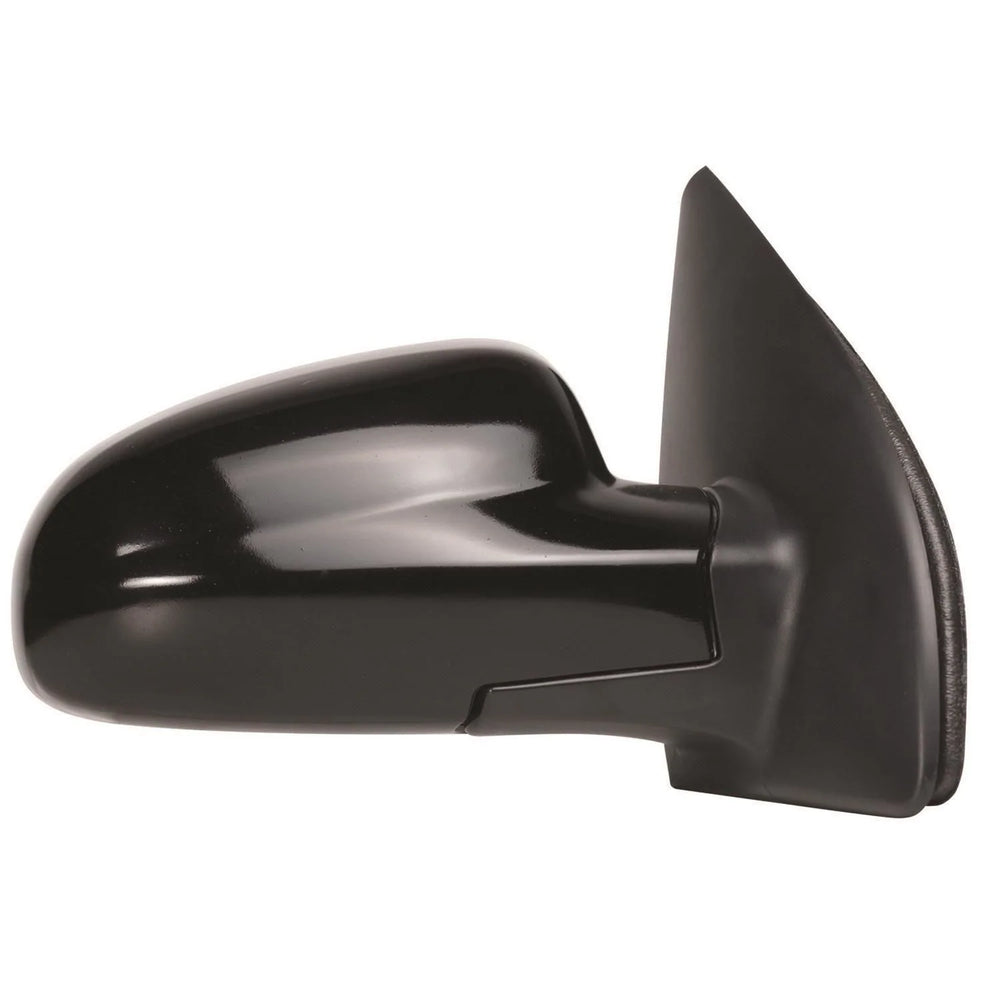 0408 AVEO SEDAN & HATCHBACK RH MANUAL REMOTE FOLDAWAY OE MIRROR BLACK PTM
