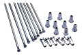 Excel Rear Spoke/Nipple Set - 10 Gauge / 28Qty - Silver