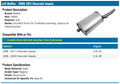 MUFFLER-SOUND FX-DOMESTIC