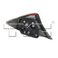 CAPA RH TAILLAMP ASSY SEDAN HONDA CIVIC 20122012