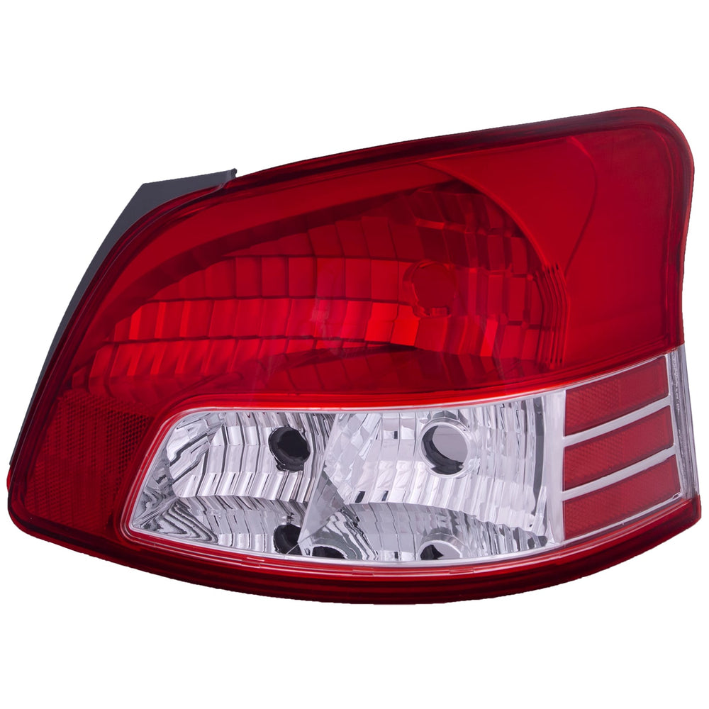 RH TAILLAMP LENS/HOUSING; BASE; SEDAN; W/O SPORT PKG; YARIS 0712