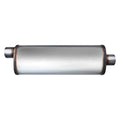 5.00INX8.00INX24.00IN OFFSET/CENTER FLOW II SS MUFFLER 2.50IN ID / 2.50IN OD
