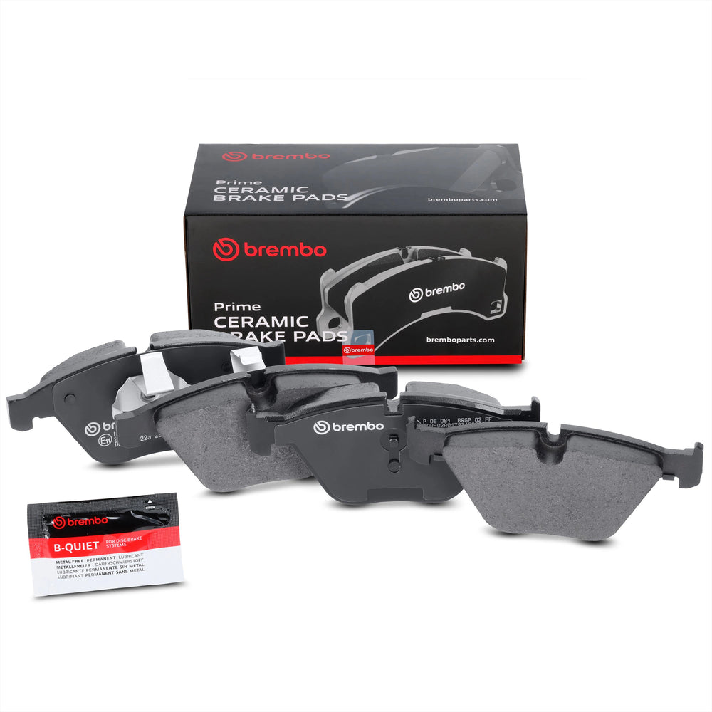 Brembo 09-11 BMW 335d/07-13 335i/11-13 335is Front Premium NAO Ceramic OE Equivalent Pad