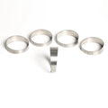 Ticon Industries 3.5in 45 Degree 1D CLR 1mm/.039in Wall Titanium Pie Cuts - 5pk