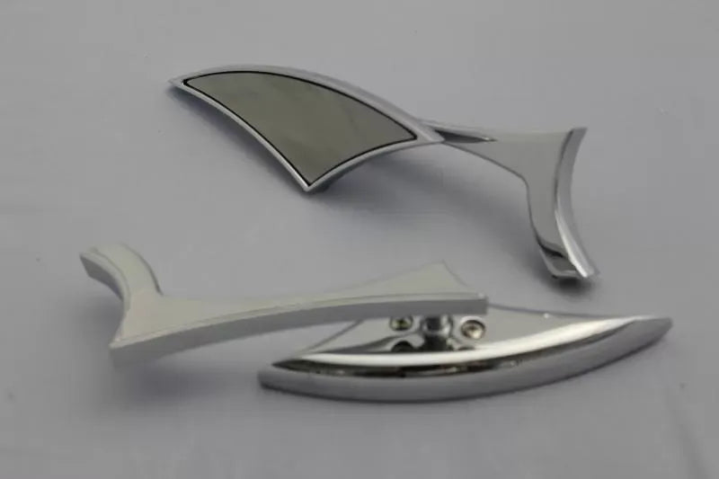 MOTORCYCLE MODERN LINE MIRROR KITCHROME