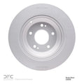 DFC 11-17 Hyundai Equus Rear GeoSPEC Coated Rotor