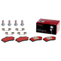 Brembo 13-19 Mercedes-Benz SL63 AMG/13-18 SL65 AMG Rear Premium NAO Ceramic OE Equivalent Pad