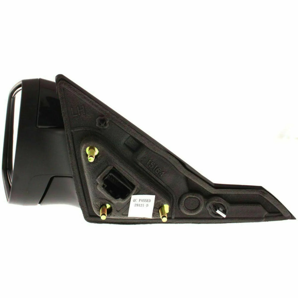 LH DOOR MIRROR PWR HTD TEXT BLK W/GLOSS BLK COVER (P) W/POWER FLDG W/O MEM TA URUS 0809