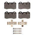 DFC 07-19 Maserati Quattroporte Rear 5000 Advanced Low Metallic Brake Pads and Hardware Kit