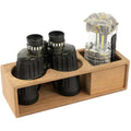 TWO INSULATED DRINK/BINOCULAR RACK