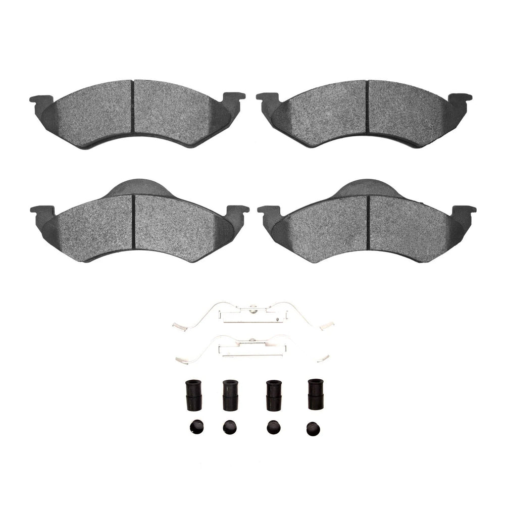 R1 00-02 Dodge Durango Front Optimum OE Pads & Hardware Kit