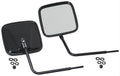 Kentrol 76-18 JEEP CJ/Wrangler YJ/TJ/JK Outback Mirrors Pair - Powdercoat Black