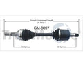 NEW CV AXLE