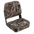 WISE 8WD618 LOW BACK CAMO BOAT SEAT MAX 5