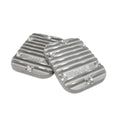 Heavy Duty Aluminum 6-Bolt PTO Side Plate Covers (Pair) - GM - Black