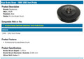 Brake Drum: Various Makes and Models: Brake Drum