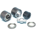 Forged Johnny Joint 2 Inch 2 Inch X 0.4375 Inch Ball 3/4 Inch-16 Right Hand Threaded Shank Internally Greased Includes Greasable Bolt Each RockJock 4x4