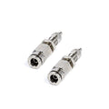 DOT INFLATION VALVE(FOR 1/4 AIR LINE)PTC STYLENICKEL PLATED(10 PCS)DOT APPROVED