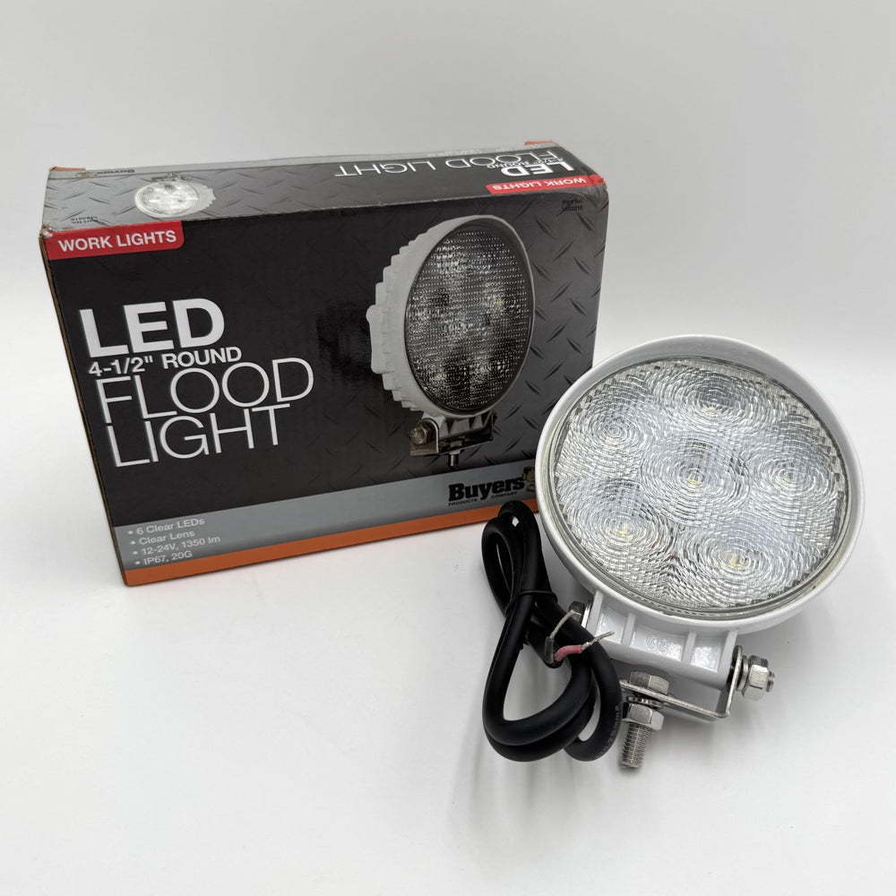 LIGHT,FLOOD,12-24 VDC, 6 LED,CLEAR,