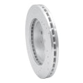 DFC 93-03 Ford Probe Front Right Drilled & Slotted Silver Brake Rotor