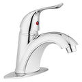 HEAVY DUTY SINGLE LEVER ARC RV LAVATORY FAUCET CHROME POLISHED