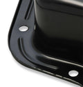 Transmission Oil Pan Black Steel Fits GM TH400 Deep pan 2 quart extra Capacity Finned Design Mr Gasket