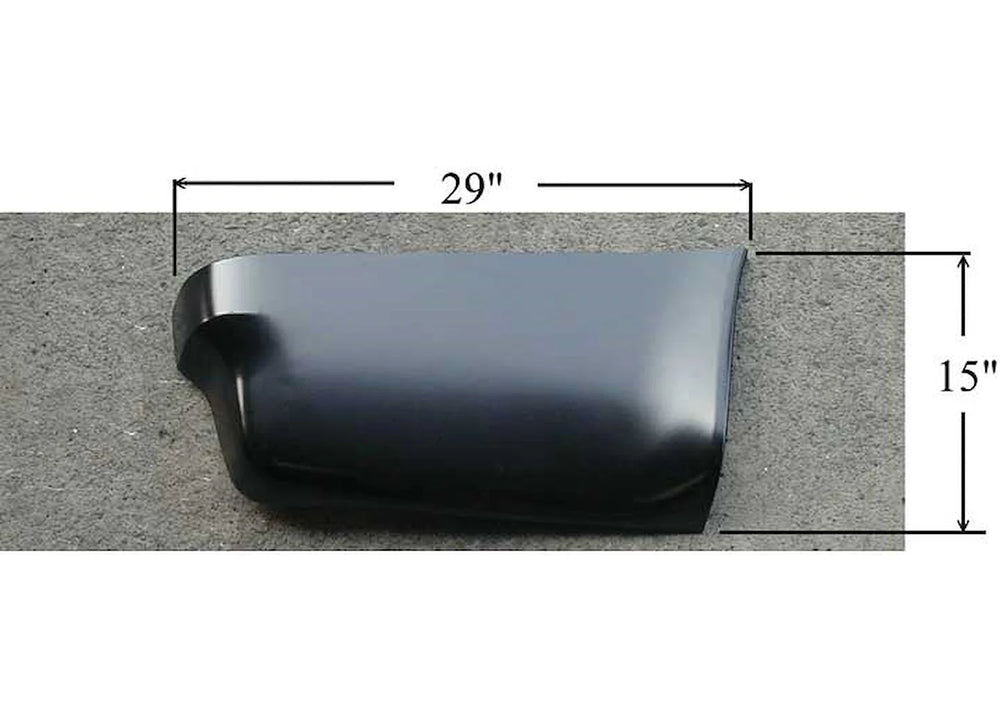 LH QUARTER PANEL RR SEC LOWER CHEVY/ P/U 6.5FT BOX 7387; BLAZER/JIMMY 7391