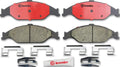 Brembo 99-04 Ford Mustang Front Premium NAO Ceramic OE Equivalent Pad