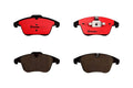 Brembo 06-08 Jaguar S-Type/05-09 Vanden Plas Front Premium NAO Ceramic OE Equivalent Pad