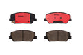 Brembo 10-16 Hyundai Genesis Coupe/13-16 Veloster Front Premium NAO Ceramic OE Equivalent Pad