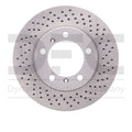 DFC 05-08 Porsche Boxster Right Front Drilled GeoSPEC Coated Rotor