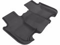 3D MAXpider 2009-2013 Honda Fit Kagu 2nd Row Floormats - Black