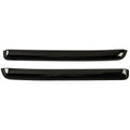 Stampede 2009-2018 Dodge Ram 1500 Extended Cab Pickup Tape-Onz Sidewind Deflector 4pc - Smoke