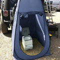 PORTABLE OUTDOOR CHANGING OR TOILET