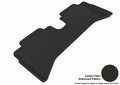 3D MAXpider 2012-2019 Toyota Prius C Kagu 2nd Row Floormats - Black