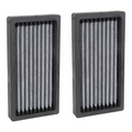 K&N 08-12 Jeep Liberty V6-3.7L Cabin Air Filter (2 Per Box)