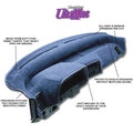 ULTIMAT CUSTOM DASH COVER - BLACK