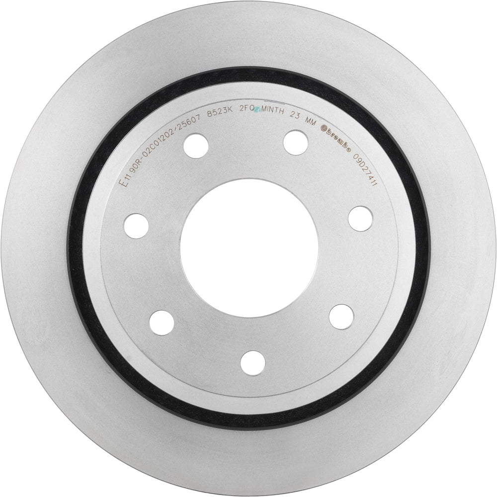Brembo 12-14 Ford F-150 Rear Premium UV Coated OE Equivalent Rotor