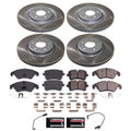 Power Stop 12-13 Audi A6 Front and Rear Semi-Coated Rotor Kit