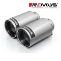 Remus 2007 Abarth 500 Abarth 1.4L Axle Back Exhaust w/Polished Tail Pipe Set