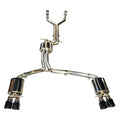 AWE Tuning Audi C7 / C7.5 S6 4.0T Touring Edition Exhaust - Diamond Black Tips