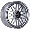 BBS LM 20x10 5x112 ET38 Diamond Silver Center / Diamond Cut Lip Wheel -82mm PFS/Clip Required
