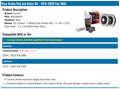 Centric OE Coated Rear Brake Kit (2 Wheel)