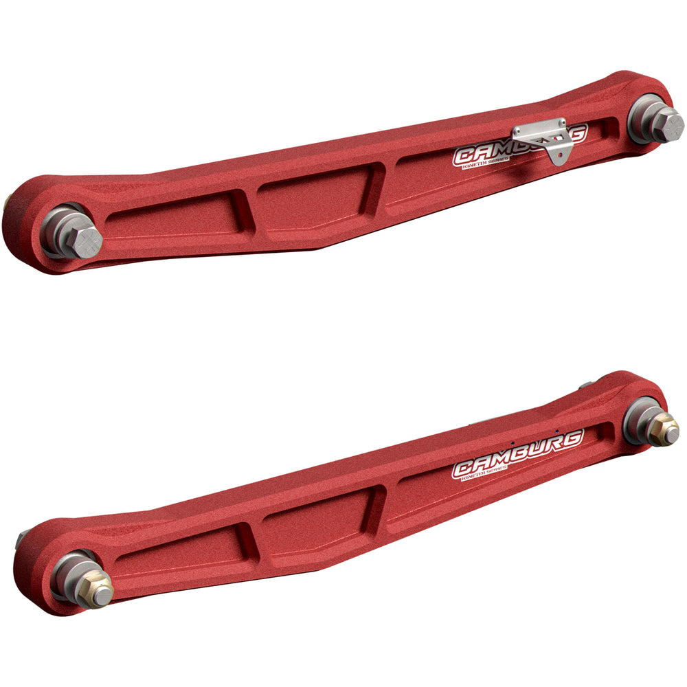 Camburg Ford Bronco Raptor 22-25 KINETIK Series Rear Billet Lower Trailing Arm Kit (RED)