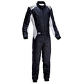 OMP ONE-S OVERALL NAVY BLUE/ORANGE SIZE 54 FIA 8856-2018 + SFI
