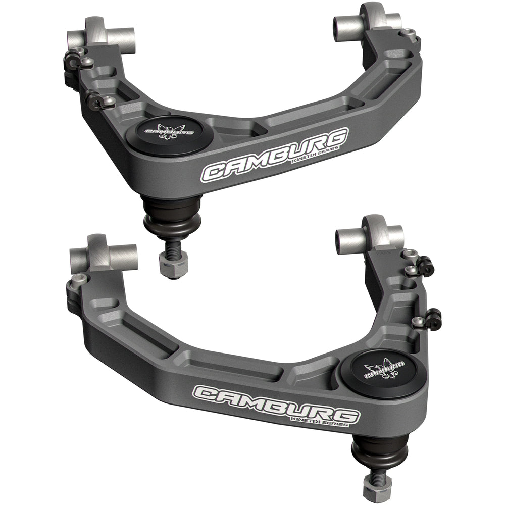Camburg Toyota Tundra 22-25 Sequoia 23-25 KINETIK Performance Billet X-Joint XL Upper Arms (GRAY)