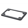 ~(1 lbs. 8X4X1)~ Silver Accessory Motorcycle Billet Plate Frames Universal