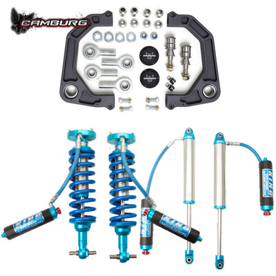 Camburg Chevy GMC 1500 2wd 4wd 19-25 King 2.5 Performance Kit w Adj (BILLET UCA)